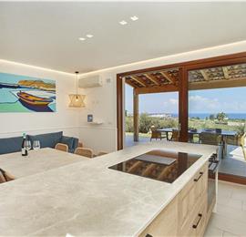 3 bedroom villa with pool near Scopollo, sleeps 6